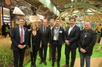 photo des élus AGPM lors du salon de l'agriculture à Paris 2022